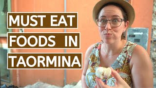 TAORMINA FOOD TOUR  Is this the best Italian food [upl. by Hock]