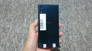 BAHAS LENGKAP SONY XPERIA XZ JAPAN AU BLUE [upl. by Nivert]