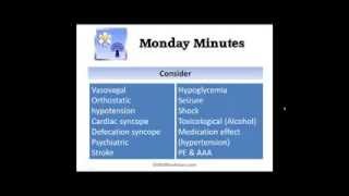 EMS Patient Assessment  Syncope [upl. by Aros]