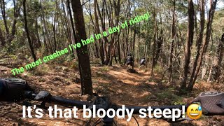 Blue Range MTB New Trail Track Read FT Tooeeys Electric Blue amp Old Downhill Trails [upl. by Shirl]