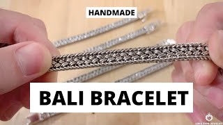 Bali Sterling Silver Bracelet  Luke Zion Jewelry Review [upl. by Acimat]