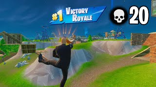 High Kill Solo Ranked Win Season OG Gameplay Fortnite Chapter 4 [upl. by Resneps]