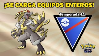 KOMMOO HA LLEGADO MUY FUERTE en LIGA SUPER 1500  GO BATTLE LEAGUE PvP POKEMON GO [upl. by Haveman]