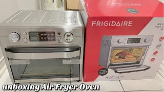 Unboxing Frigidaire Air Fryer Oven ♥️  MFOD Kitchen [upl. by Annayar]