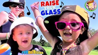 RAISE YOUR GLASS Funnel Vision MUSIC VIDEO [upl. by Jaunita145]