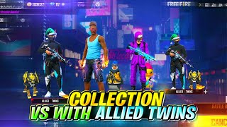 Collection Vs With alliedtwins 🤩 Gone Wrong🤣  Strategy Maker Gaming shorts freefire [upl. by Schellens576]