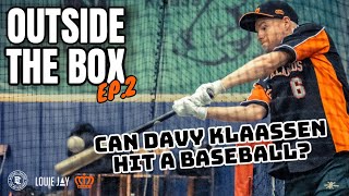 Can Davy Klaassen hit a Baseball  Outside the Box episode 2 [upl. by Ainsworth773]