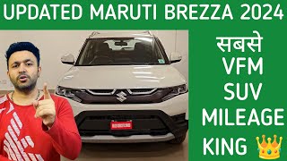 नाम चलता है 👑 Maruti Brezza 2024  Vitara Brezza Maruti Brezza ZXI Top Model 🚀 [upl. by Jillie]