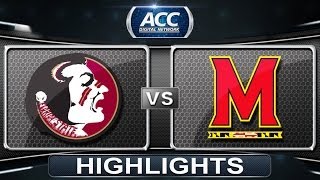 Florida State vs Maryland  2014 ACC Mens Basketball Tournament Highlights [upl. by Bloom]