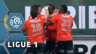 Goal Jérémie ALIADIERE 5  FC LorientEvian TG FC 11  050414  FCLETG [upl. by Adnohrahs]