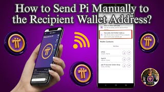 How to Send Pi Manually to the Recipient Wallet Address StepbyStep Guide [upl. by Temme]