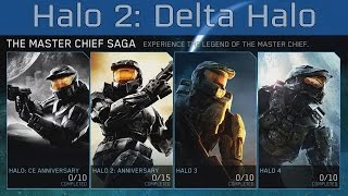 Halo The Master Chief Collection  Halo 2 Delta Halo Walkthrough HD 1080P [upl. by Cristen]