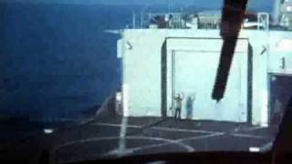 SH2F landing on USS Ainsworth [upl. by Bloom]