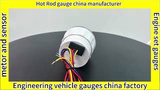 270 ° oil level pointer gause for Engineering vehicle gauges china factory Engine set gauges [upl. by Crotty]