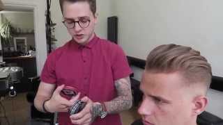 How to Style a Faded Undercut  Pompadour 6 [upl. by Loftis]