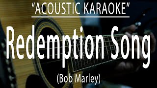 Redemption song  Bob Marley Acoustic karaoke [upl. by Liban]