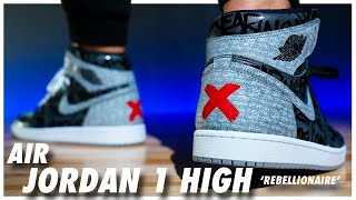 Air Jordan 1 High Rebellionaire [upl. by Calan]