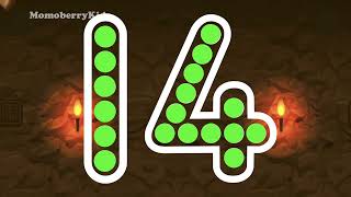 Numberblocks 14 Magic Run  Numberblocks fourteen Adventure  Number Counting Go Explore [upl. by Onileba440]