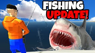 Can I Catch a MEGALODON in the NEW Fishing Update in Stormworks [upl. by Germano16]