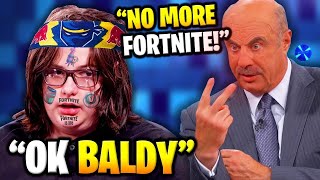 Dr Phil DESTROYS Crazy Fortnite Addicted Kid [upl. by Kenton]