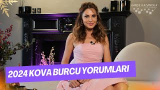 YILIN EN FIRSATLISI  2024 Yılı Kova Burcu Yorumları  Hande Kazanova ile Astroloji [upl. by Acire447]