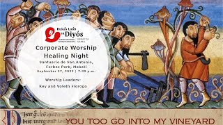 BLD Manila Corporate Worship  Healing Night  September 27 2023 [upl. by Sidnala33]