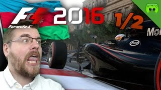 NOCH EINEN FRONTFLÃœGEL BITTE  Baku 12 ğŸ® F1 2016 29 [upl. by Ettore]