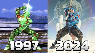 Evolution of Yoshimitsu Flash Combo Tekken 38 [upl. by Ellebyam837]