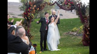 Halloween Wedding Highlight Video  Tijeras Creek Wedding  Krystal and Ace [upl. by Zacarias]