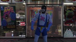 GTA Online  Obtaining the Impotent Rage Outfit and Haircut [upl. by Inoj]