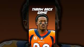 Denver Broncos Demaryius Thomas Throwback nfl broncos football nflteam broncosforlife shorts [upl. by Eniamert167]