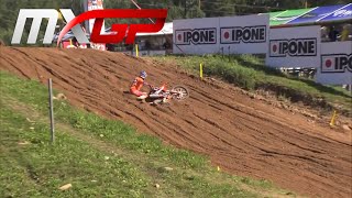 HERLINGS CRASH  MXGP Time Practice  MXGP of Latvia 2020 [upl. by Vasiliu]