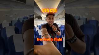 Unlimited Free Food in Indigo Flight ✈️ shorts flight [upl. by Cruickshank]