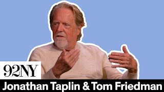 Jonathan Taplin and Tom Friedman talk AI art and universal basic income [upl. by Thill]