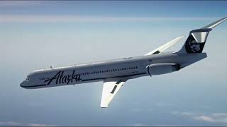 Alaska Airlines flight 261 crash animation [upl. by Venola]