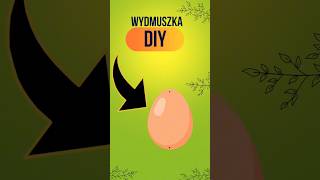 Jak zrobić WYDMUSZKĘ z jajka 🐣🥚 [upl. by Mariandi]