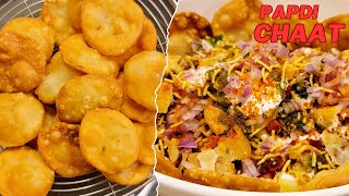 Aloo Chana Papdi Chaat Recipe [upl. by Reinal]