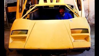 Countach Replica v6 Turbo 1° parte  Davide Cironi [upl. by Francoise]