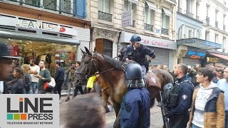 Fausse alerte dattentat à Paris  Paris  France 17 septembre 2016 [upl. by Abana]