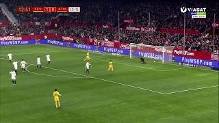 Antoine Griezmann Goal vs Sevilla  Copa Del Rey  23012018 [upl. by Ylsel224]