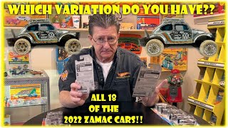 2022 Hot Wheels ZAMAC Series with RARE Variation  Hot Wheels [upl. by Yroc]