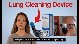 Lung Cleaning Device  AirPhysio Helps You Breathe Easier [upl. by Garibull318]