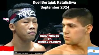 Tinju Dunia Daud Yordan Vs Petinju Argentina Terbaru 2024 [upl. by Becki]