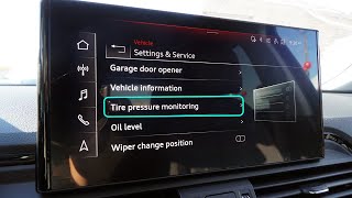 How to reset the TPMS tire light on your Audi Q5 [upl. by Nahgeem931]