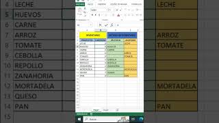 como llevar el control del inventario en 30 Segundos excel inventarios [upl. by Almeida]