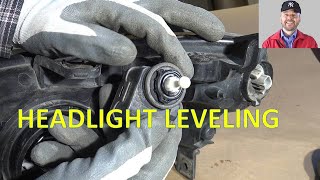 How do you Repair service the Headlight Leveling Motor in Car or Truck [upl. by Miahc]