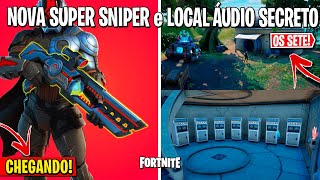 FORTNITE  SNIPER DOS SETE OUVIR ÁUDIOS SECRETOS e MIDAS VOLTANDO [upl. by Muryh617]