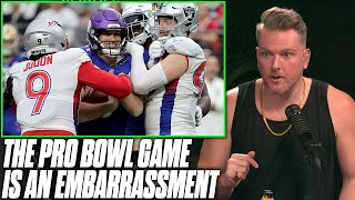 The Pro Bowl Game Is Honestly Embarrassing For The NFL  Pat McAfee Reacts [upl. by Sumaes]