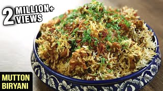 Pressure Cooker MUTTON BIRYANI  Mutton Biryani Recipe  Lamb Biryani By Varun Inamdar [upl. by Ahsieka391]