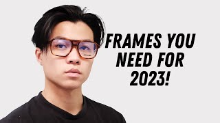 Top 5 Mens Glasses for 2023  The Most Stylish Mens Frames for 2023 [upl. by Lorre]